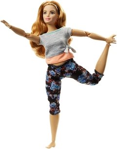 Barbie Made to Move Curvy Auburn Hair