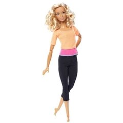Barbie Made to Move Doll, Orange Top - Barbie Collectibles
