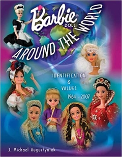 Barbie doll Around The World Book- Hardcover