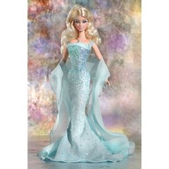 March Aquamarine Barbie doll