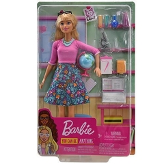 Barbie Teacher/Professora Playset Loira 2020 - Career doll - comprar online