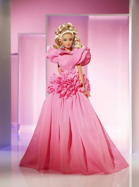 Barbie pink doll top