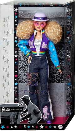 Imagem do Elton John Barbie doll