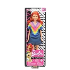 Barbie Fashionista 141 - Ruiva e vestido Tie dye - comprar online