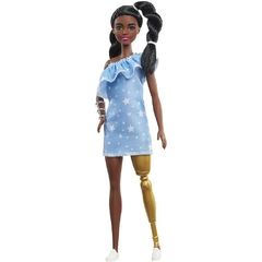 Barbie Fashionista 146 - Negra com perna protética