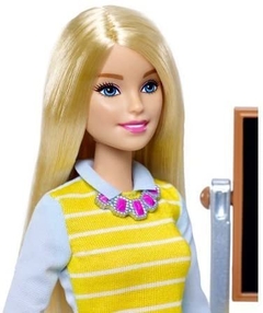 Barbie Teacher/Professora Playset Loira 2018 - Career doll - comprar online