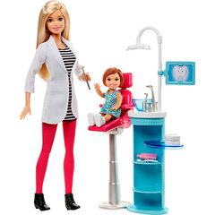 Barbie Dentista Playset Loira 2015 - Career doll