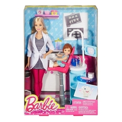 Barbie Dentista Playset Loira 2015 - Career doll - comprar online