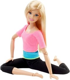 Barbie Made to Move Pink Top