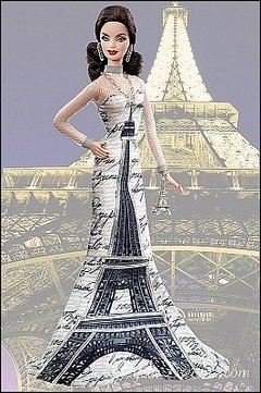 Barbie Eiffel Tower Dolls of The World