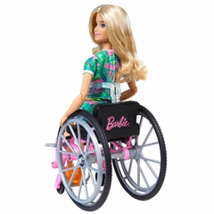 Barbie Fashionista 165 - Loira com cadeira de rodas - loja online