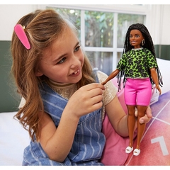 Barbie Fashionista 144 - Negra cabelo Trancado - comprar online