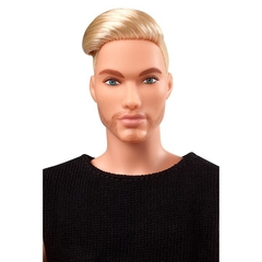 Barbie Looks Ken doll - Blonde with facial hair ( Loiro )