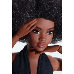 Imagem do Barbie Looks doll - Curvy Brunette ( negra )