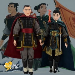 D23 EXPO MULAN e LI SHANG Designer Limited Edition Disney doll - loja online