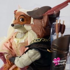 Disney Designer Fairytale Robin Hood and Maid Marian doll set na internet
