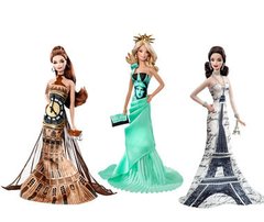 Barbie Eiffel Tower Dolls of The World - Michigan Dolls