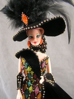 Bob Mackie Masquerade Ball Barbie doll na internet