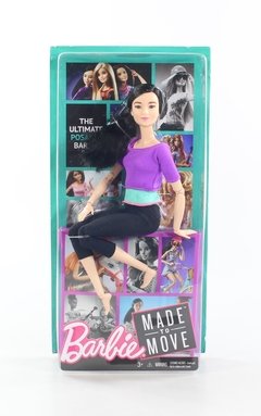 Barbie Made to Move Purple Top na internet