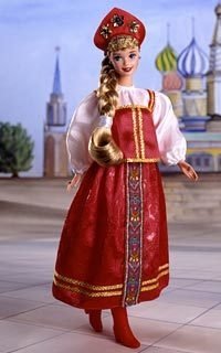 Barbie Russian Dolls of The World