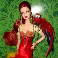The Scarlet Macaw Barbie doll - comprar online