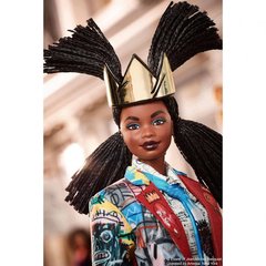 Barbie doll Jean Michel Basquiat na internet