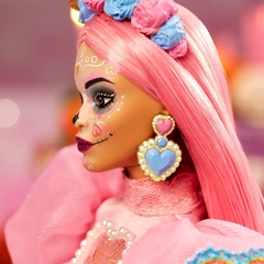 2023 Día De Muertos Barbie x Pink Magnolia Doll - Michigan Dolls