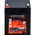Bateria Estacionária Selada 12V 4,5Ah VRLA UP1245 Unipower - loja online