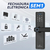 Fechadura de porta 5 em 1 inteligente eletrônica wifi com impressão digital biometria - comprar online