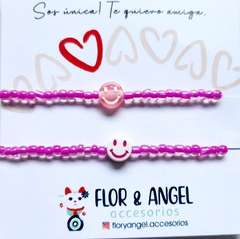 PULSERA AMISTAD SMILE - comprar online