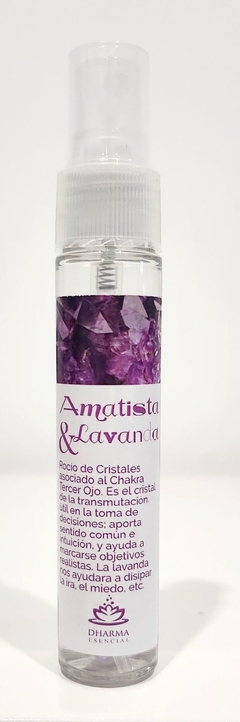 Rocio aurico CRISTALES AMATISTA &LAVANDA