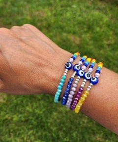 Pulsera cristalitos chakras - comprar online