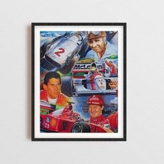 3 Campeones-Fangio-Senna-Schumacher