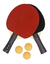 Set De Ping Pong Sensei Red +paletas + Pelotas - comprar online