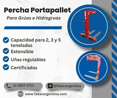 Percha Portapallets