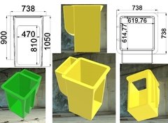 Barquilla para hidroelevador (1 persona) - MODELO H1