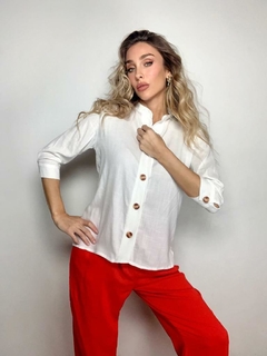 camisa de lino Zambac - tienda online