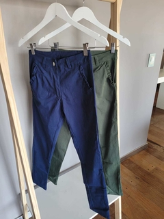 Pantalon con volados de bengalina - tienda online