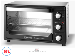 Horno eléctrico Vitta Forno Acero/Nero 55L