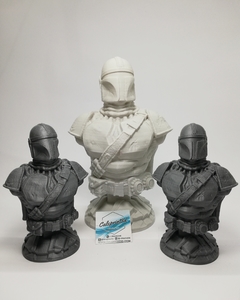 The Mandalorian busto grande 21cm