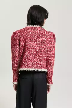 SACO CORTO CATRINA ROJO - tienda online