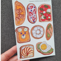 STICKERS TOAST - comprar online