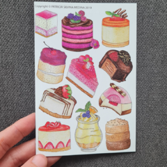 STICKERS POSTRES - comprar online