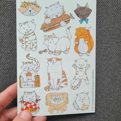 STICKERS GATITOS CUTE - comprar online