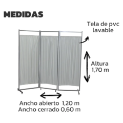 Biombo De 3 Cuerpos Plegable en internet