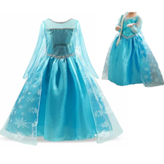 Fantasia Infantil Frozen Princesa Elza