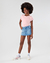 Short saia jeans comfy - loja online