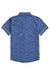 Camisa de malha com folhas azul - comprar online