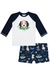 Conjunto camiseta UV50+ mais Sunga de Cachorrinho