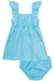 Vestido Bebe Xadrez Azul